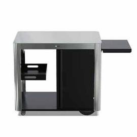 Stainless steel griddle cart