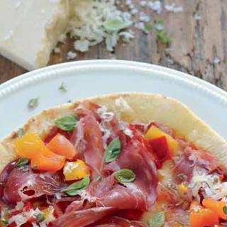 Pizza italiana a la Plancha